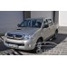 Защита порогов трубы Delux для TOYOTA Hilux